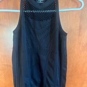 ATHLETA Fitted black tank